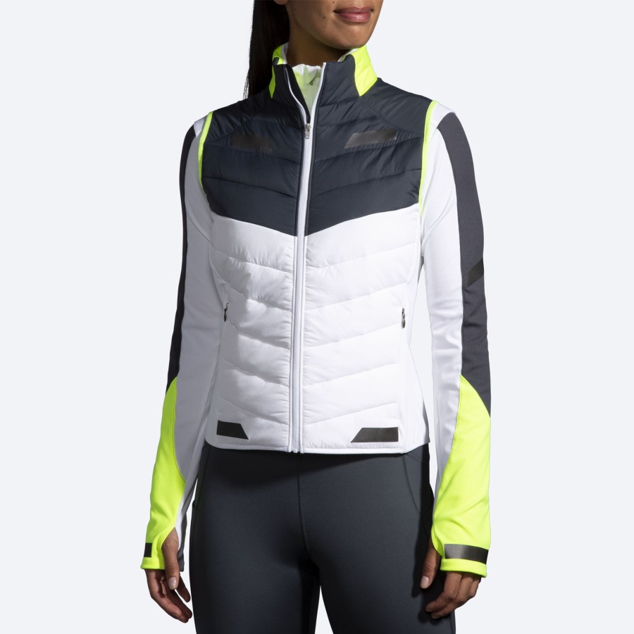 Women Brooks Running Outerwear | Run Visible Insulated Vest