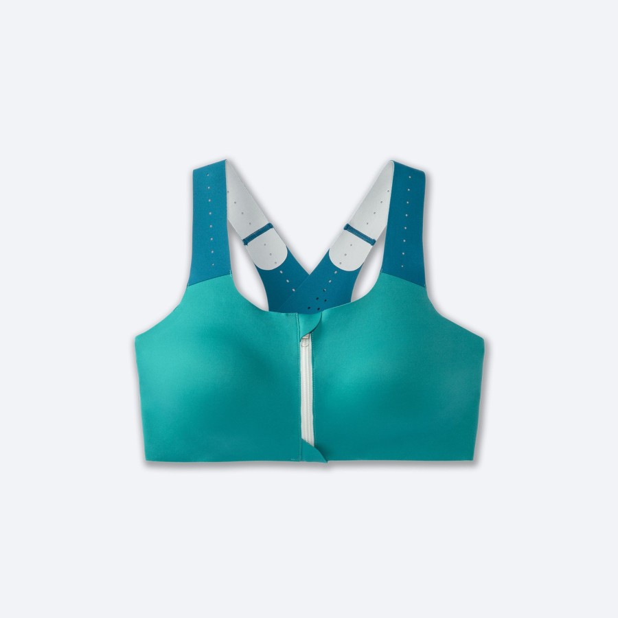 Women Brooks Running Sports Bras | Zip 2.0 Sports Bra