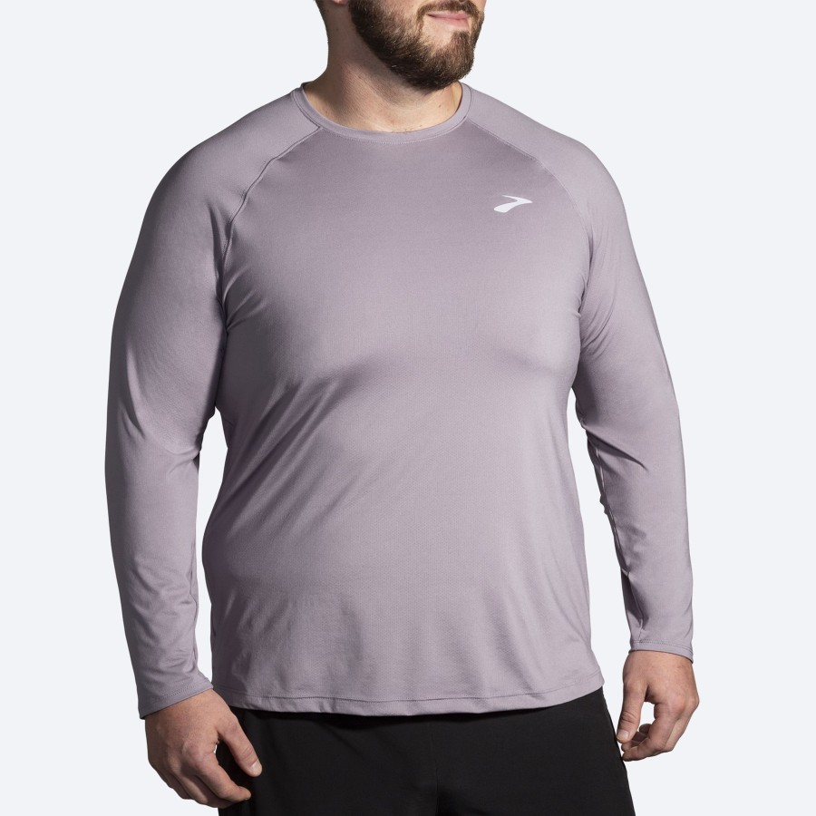 Men Brooks Running Tops | Atmosphere Long Sleeve 2.0