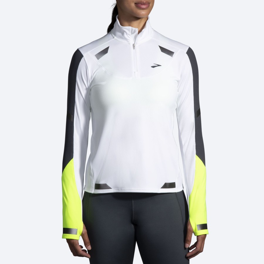 Women Brooks Running Tops | Run Visible 1/2 Zip