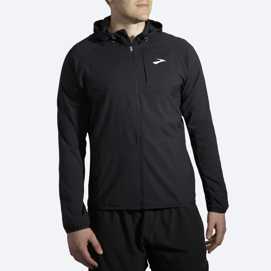 Men Brooks Running Outerwear | Canopy Jacket