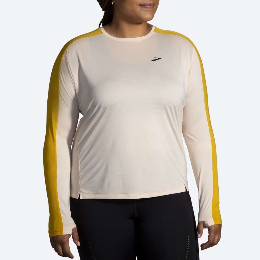 Women Brooks Running Tops | Sprint Free Long Sleeve 2.0