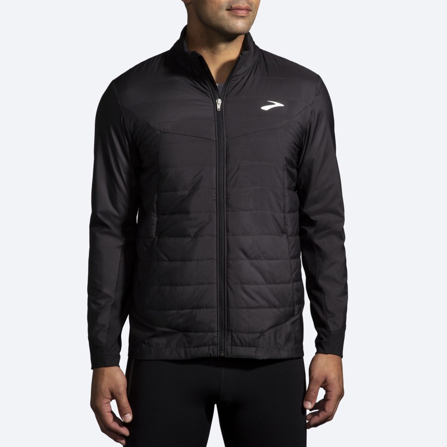 Men Brooks Running Outerwear | Shield Hybrid Jacket 2.0