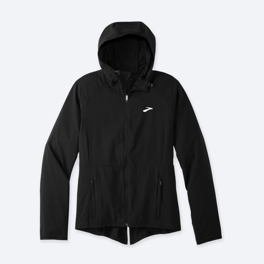 Women Brooks Running Outerwear | Canopy Jacket