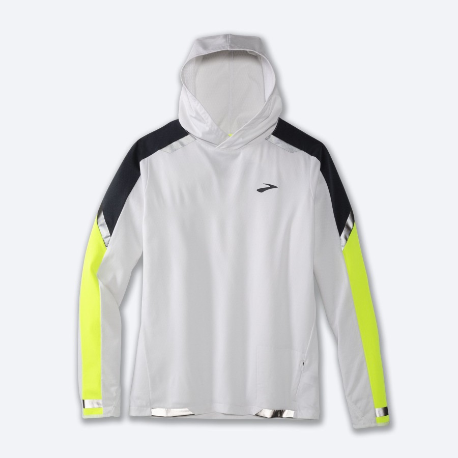 Men Brooks Running Tops | Run Visible Thermal Hoodie