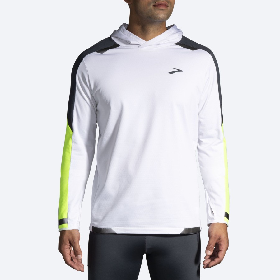 Men Brooks Running Tops | Run Visible Thermal Hoodie