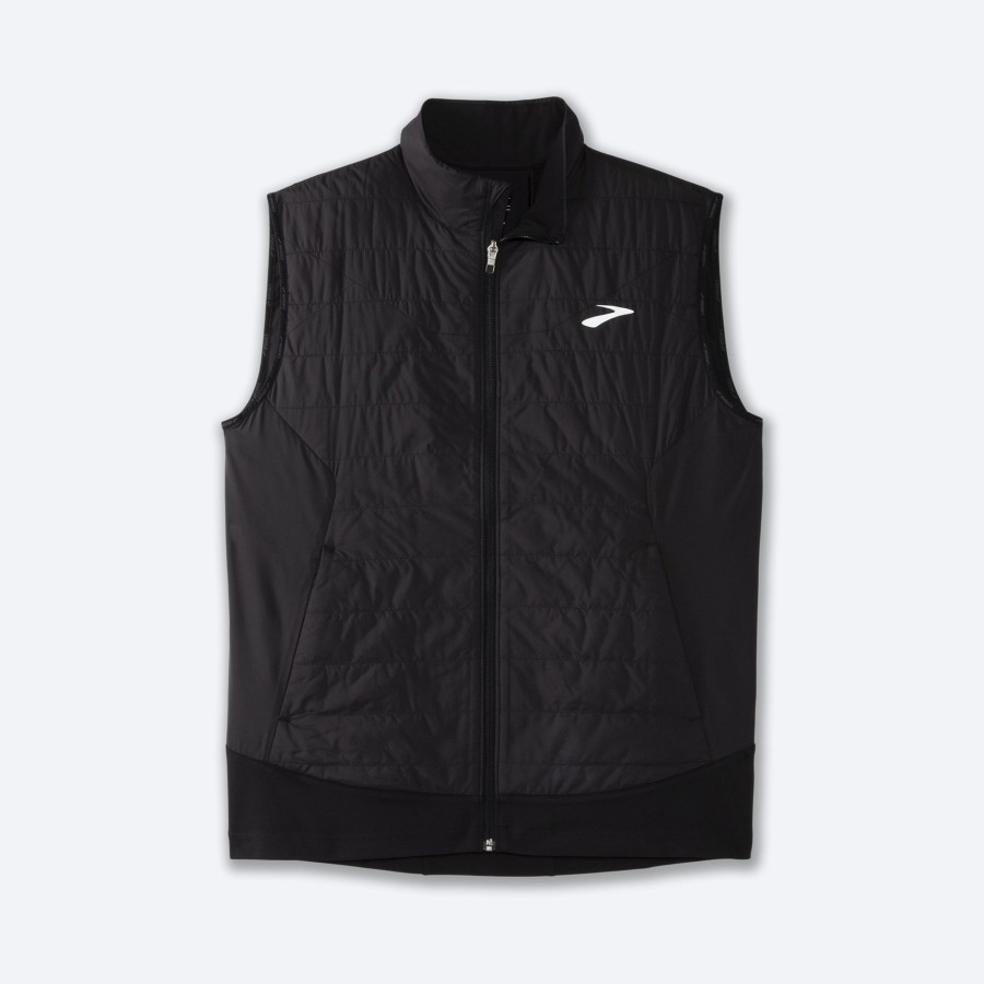 Men Brooks Running Outerwear | Shield Hybrid Vest 2.0