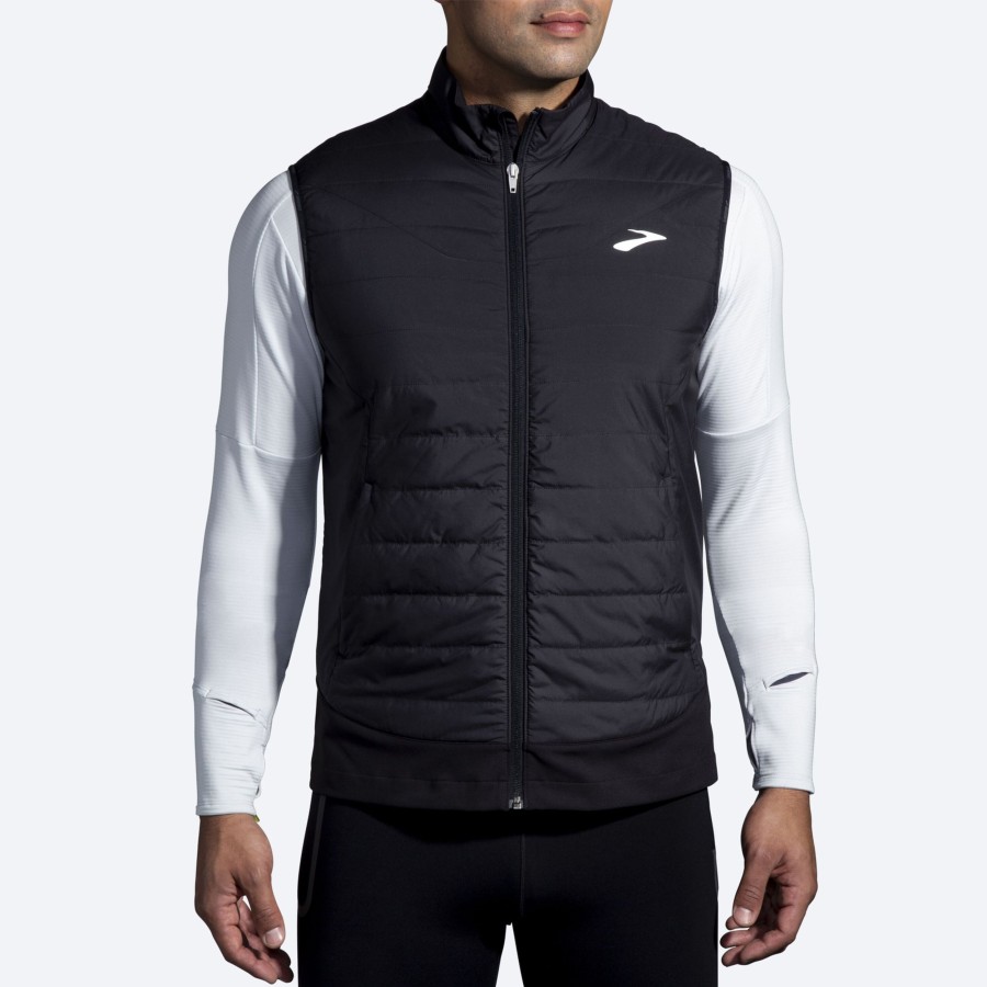 Men Brooks Running Outerwear | Shield Hybrid Vest 2.0