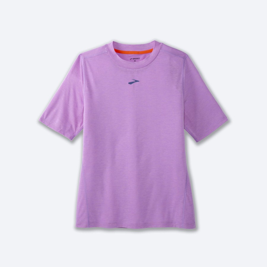 Women Brooks Running Tops | High Point Short Sleeve