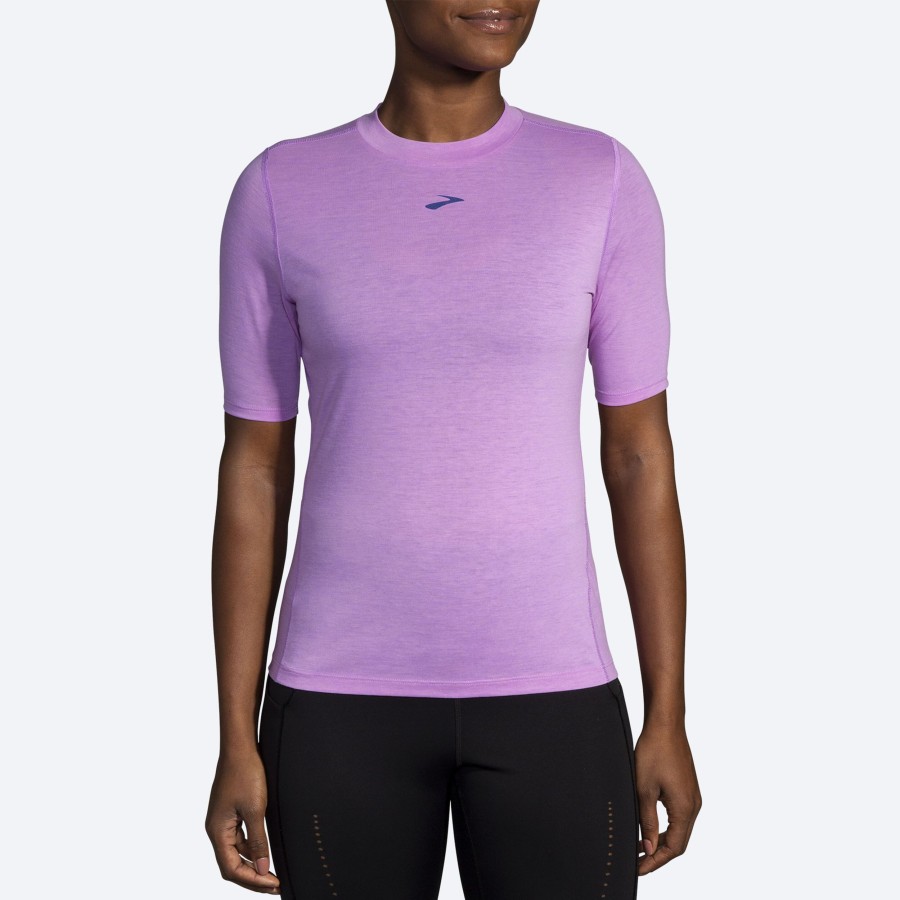 Women Brooks Running Tops | High Point Short Sleeve