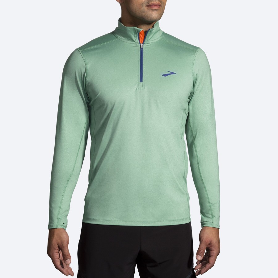 Men Brooks Running Tops | Dash 1/2 Zip 2.0