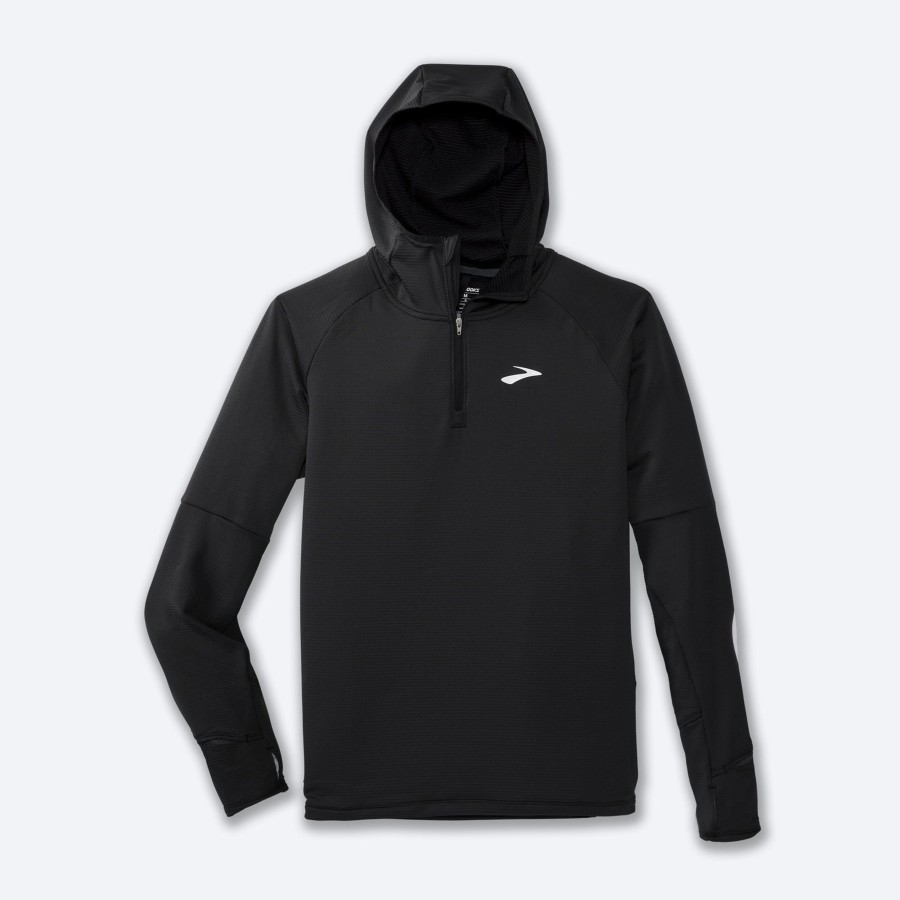 Men Brooks Running Tops | Notch Thermal Hoodie 2.0