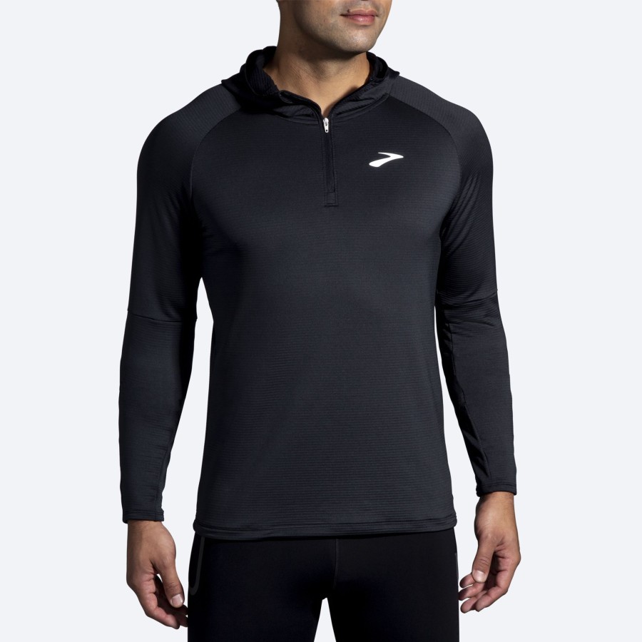 Men Brooks Running Tops | Notch Thermal Hoodie 2.0