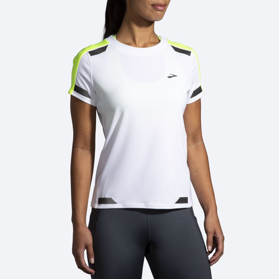 Women Brooks Running Tops | Run Visible Short Sleeve