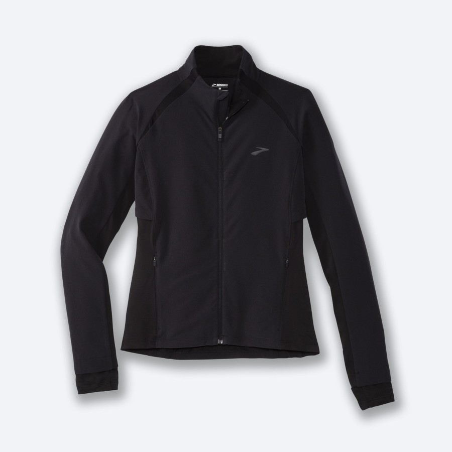 Women Brooks Running Outerwear | Fusion Hybrid Jacket